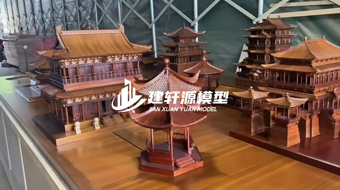 将乐古建模型制作